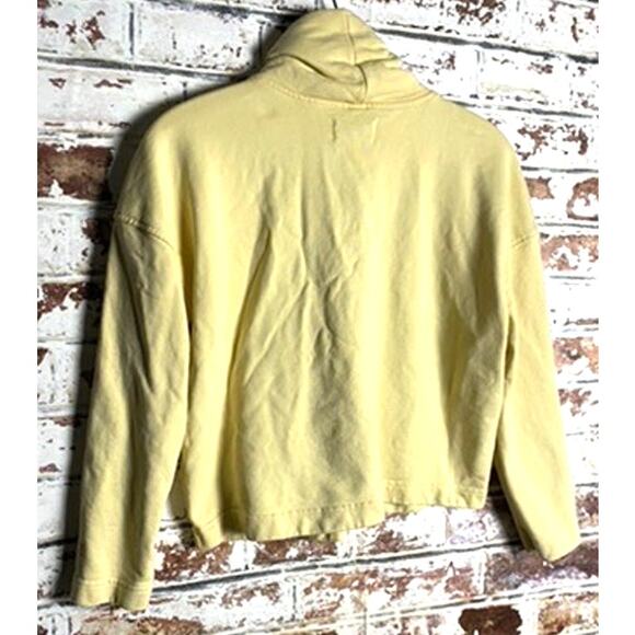 Everlane The Turtleneck Pure Organic Cotton Sweatshirt in Light Yellow - Picture 7 of 8